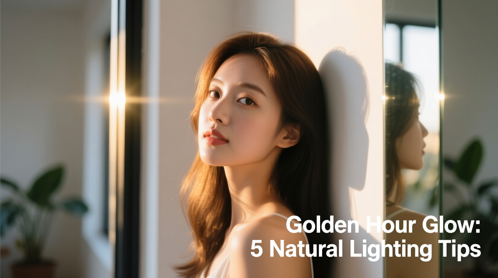 how to take better selfies with natural lighting tricks