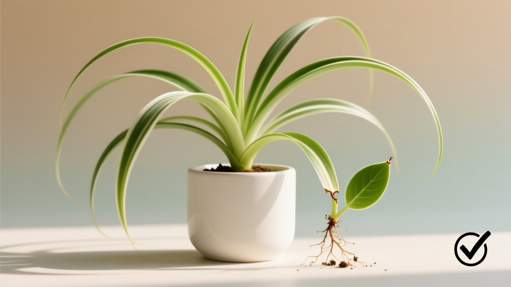 Spider Plant Propagation: 3 Working Methods (Not Leaves)