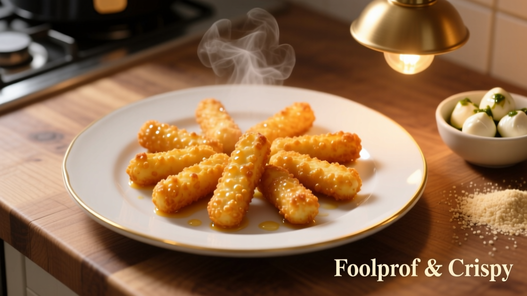 Air Fryer Mozzarella Sticks: Crispy, Golden & Foolproof