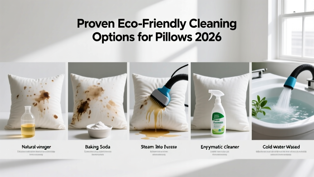 Proven Eco Friendly Cleaning Options for Pillows 2026