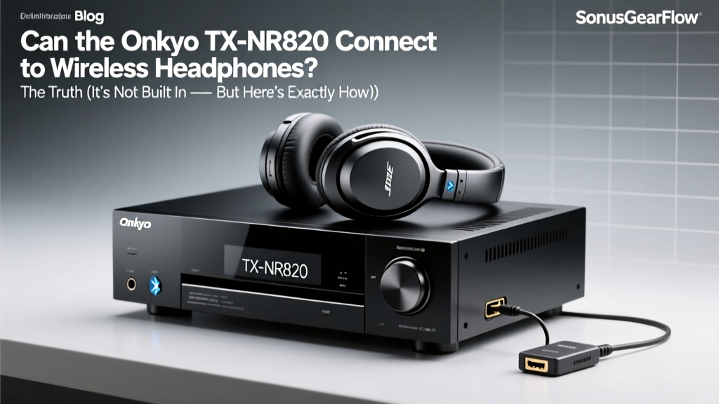 Can The Onkyo Tx Nr 820 Connect To Wireless Headphones (2026)