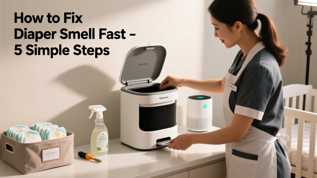 How to Fix Diaper Smell in the Nursery Fast