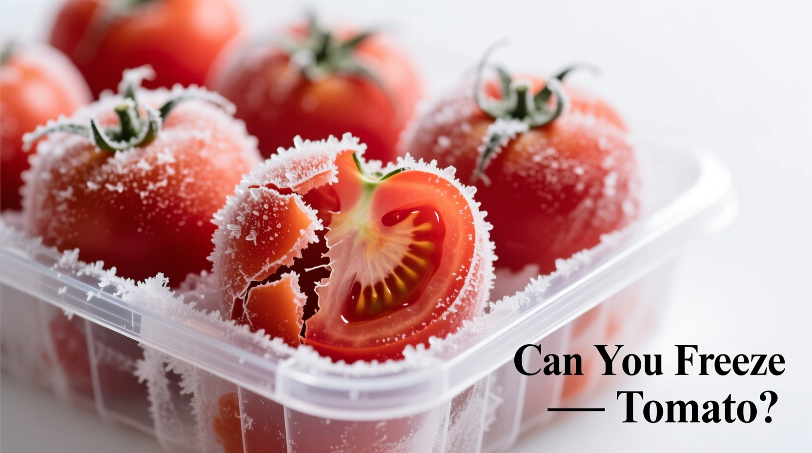 Can You Freeze Tomatoes? Yes, Here's How to Do It Right