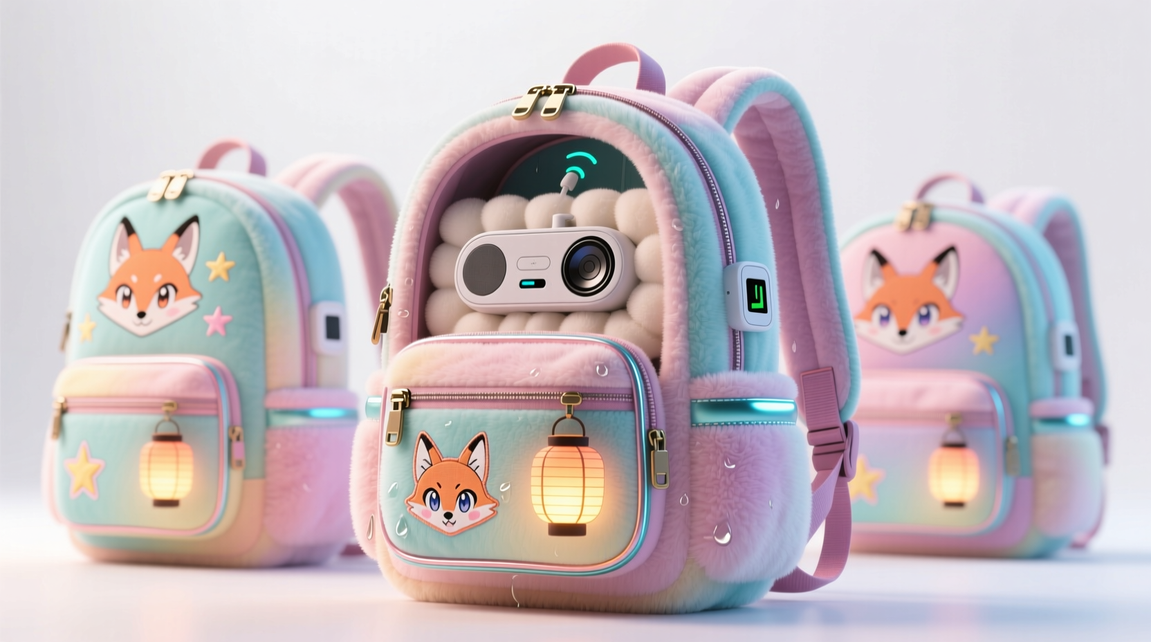 how to clean a plush anime backpack safely