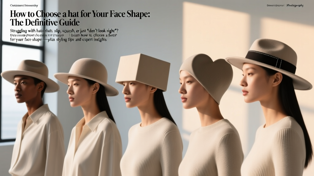 How to Choose a Hat for Your Face Shape: The Definitive Guide