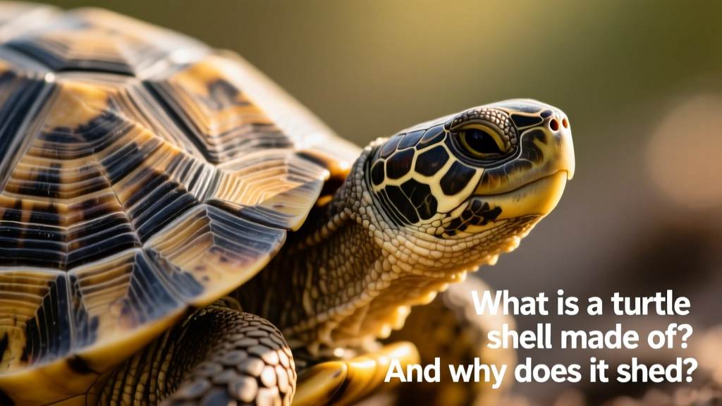 What Is a Turtle Shell Made of, and Why Does It Shed?