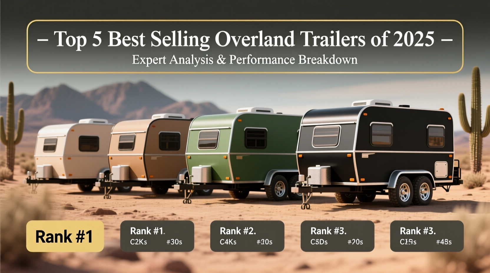 best selling overland trailer