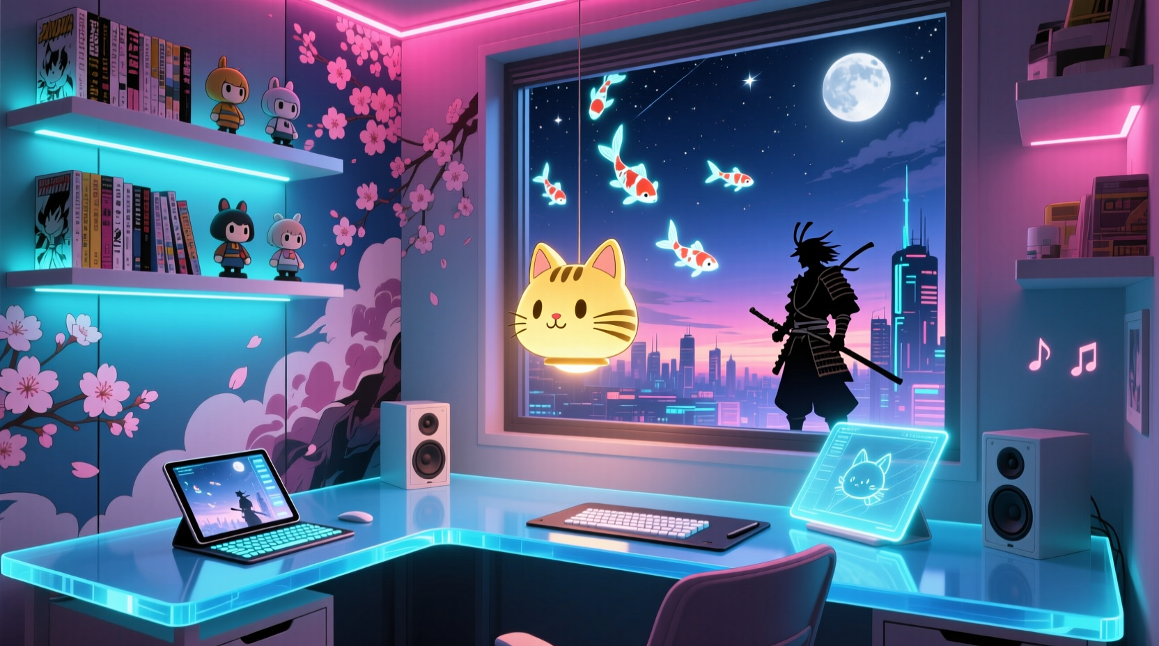 how to create an anime inspired workspace that fuels creativity and focus