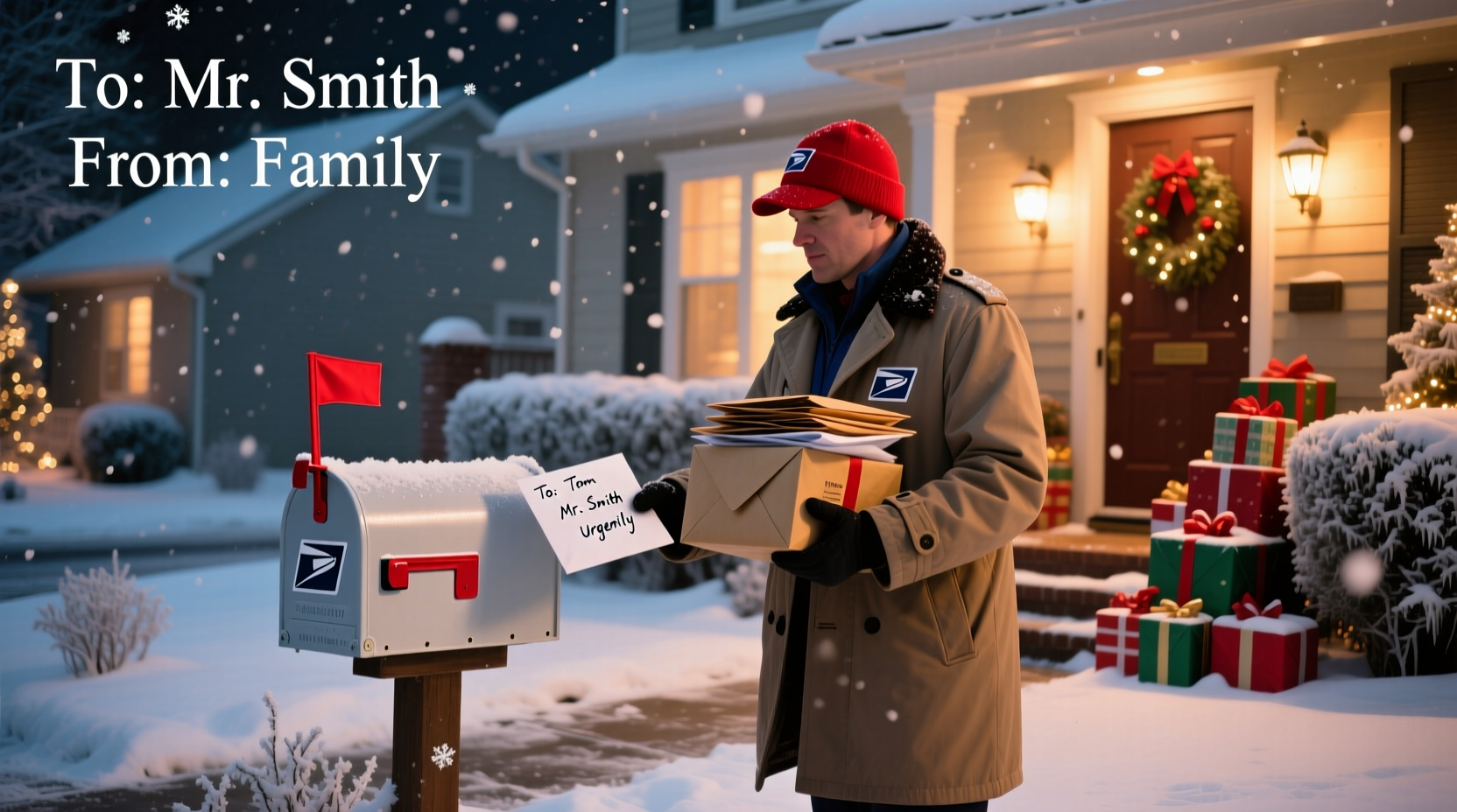 does mail get delivered on christmas eve