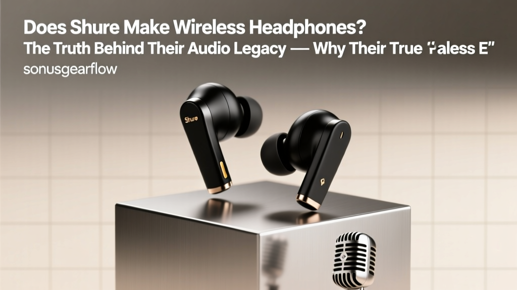 Does Shure Make Wireless Headphones? (2026)