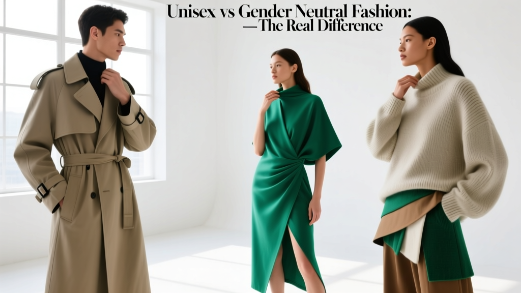 Unisex vs Gender Neutral Fashion: The Real Difference