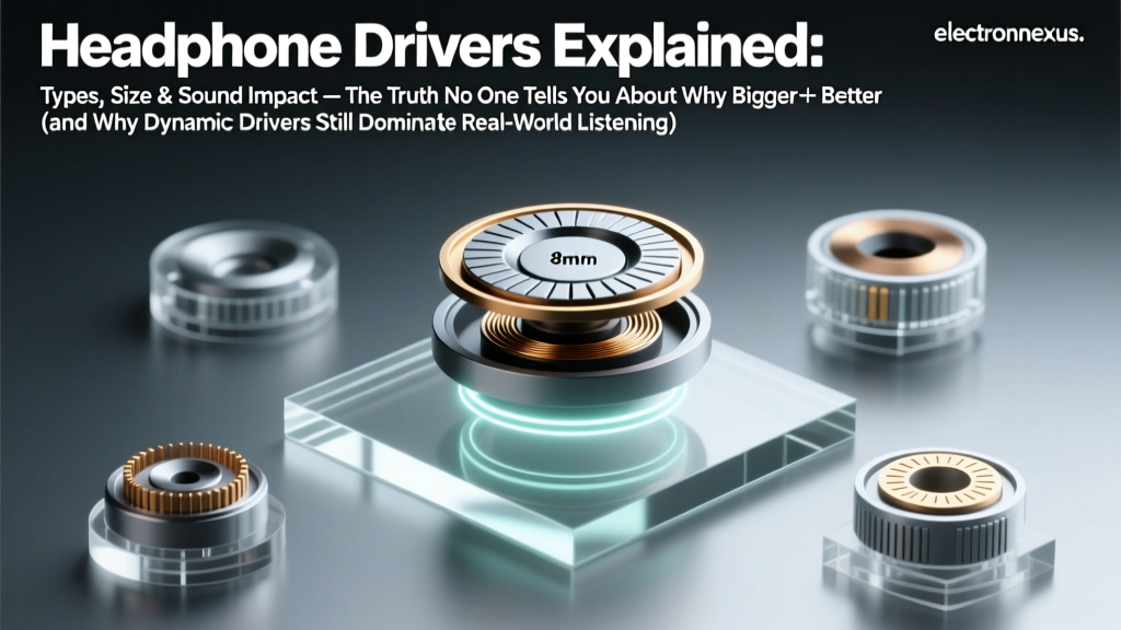 Headphone Drivers Explained: Types, Size & Sound Impact — The Truth No One Tells You About Why Bigger ≠ Better (and Why Dynamic Drivers Still Dominate Real-World Listening)