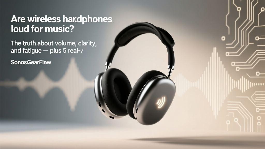 Wireless Headphones Loud for Music? Volume, Clarity, Fatigue