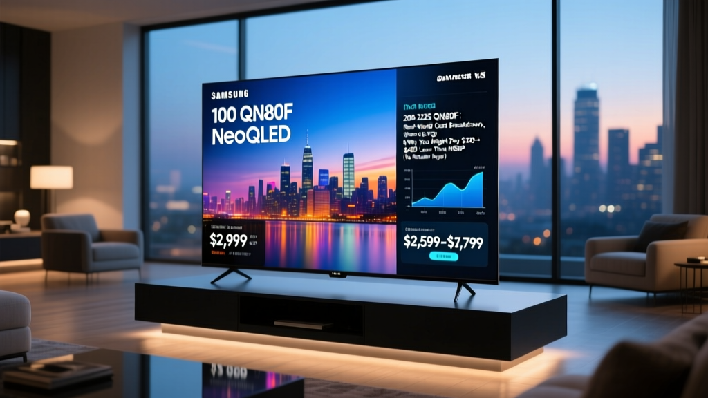 Samsung 100 Inch TV Price 2025 QN80F: Real-World Cost Breakdown, Where to Buy Smartly, & Why You Might Pay $200–$400 Less Than MSRP (No Retailer Hype)