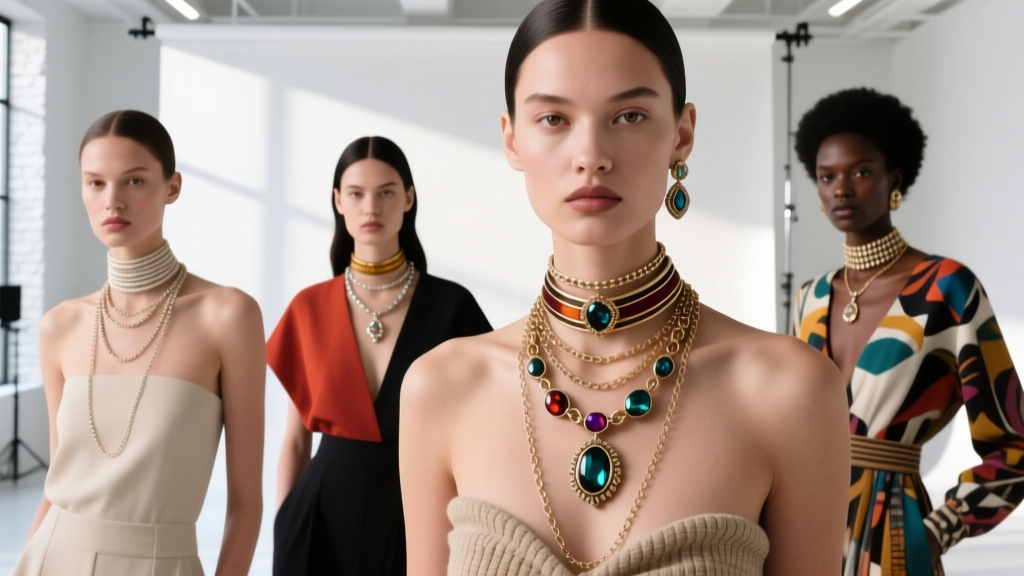 How to Wear Multiple Chokers Like a Pro