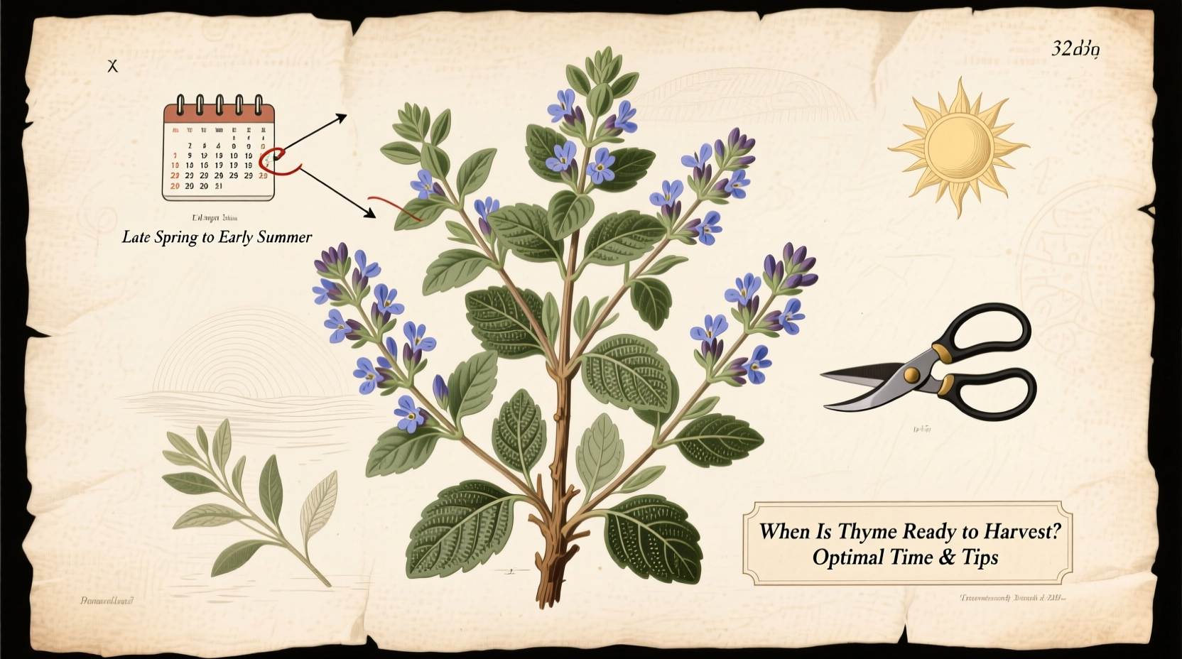 Harvest Thyme at Peak Flavor: 5 Signs | TheHomeSprouts