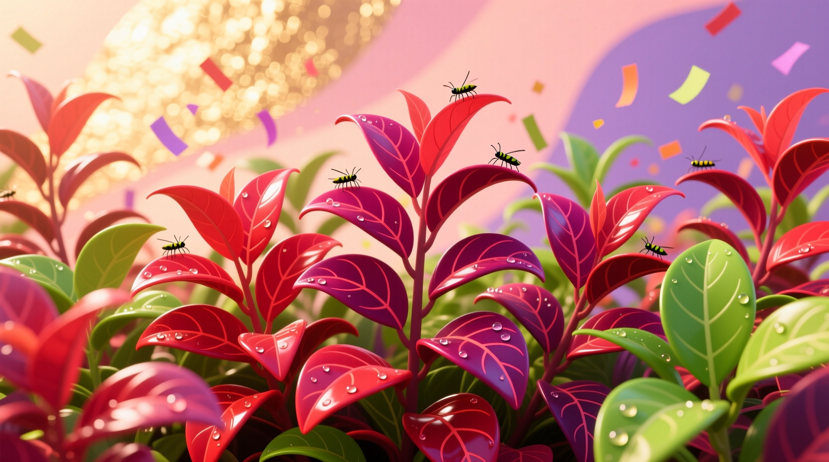alternanthera party time care