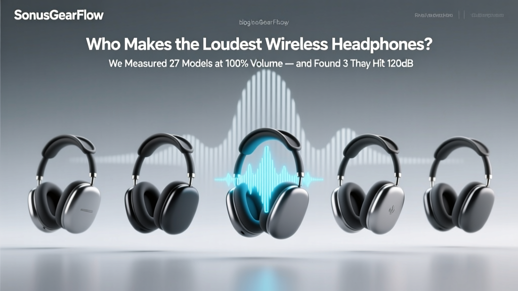 Loudest Wireless Headphones: Real-World SPL Tested