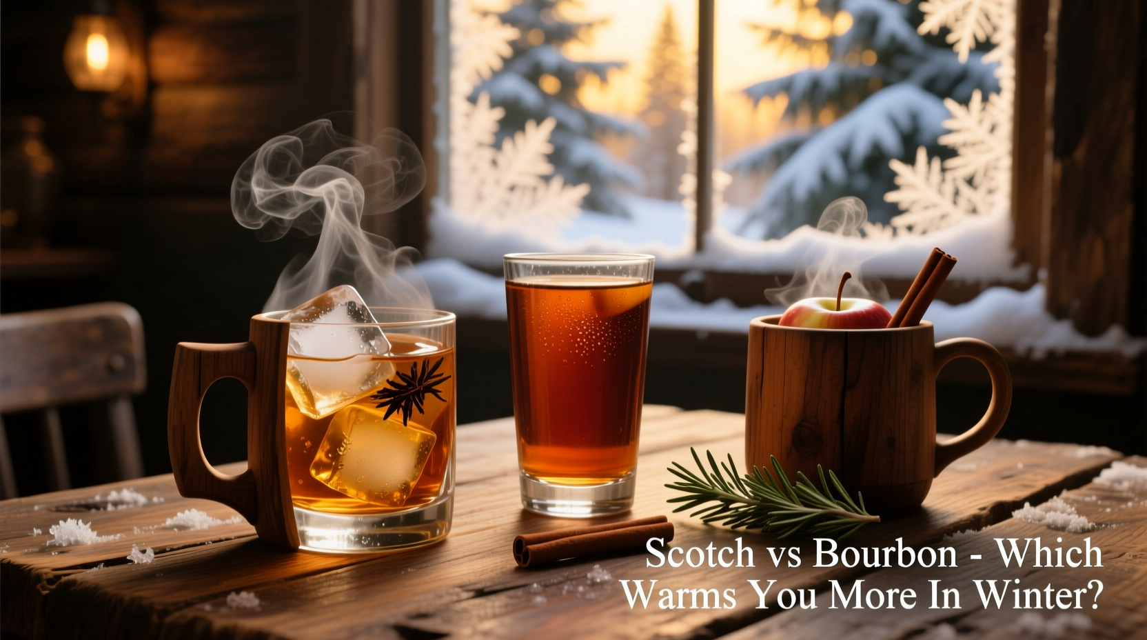 scotch vs bourbon in winter drinks which warms you up more effectively