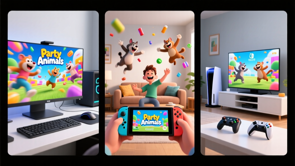 Party Animals Split Screen: Switch Only (2026)