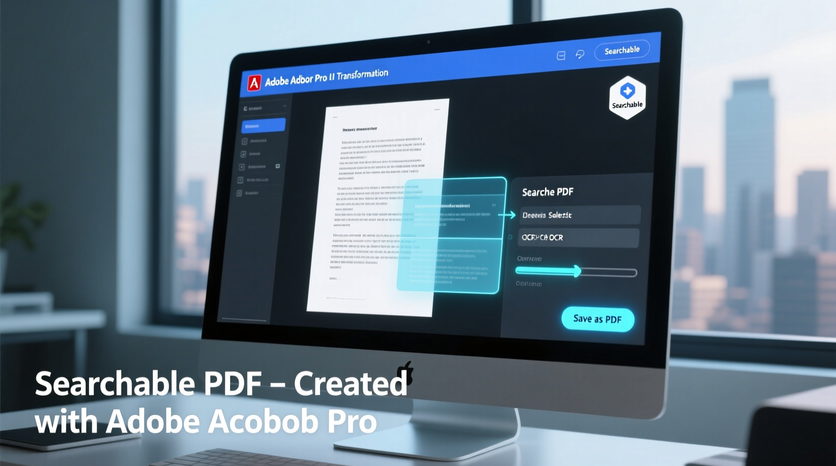 transform any document into a searchable pdf with adobe