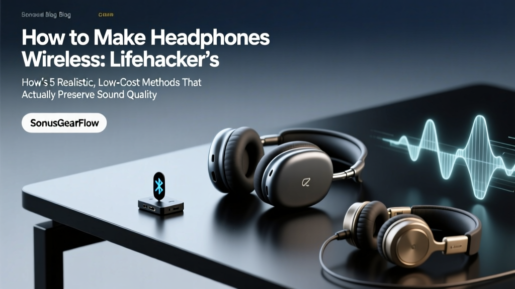 How To Make Headphones Wireless Lifehacker (2026)