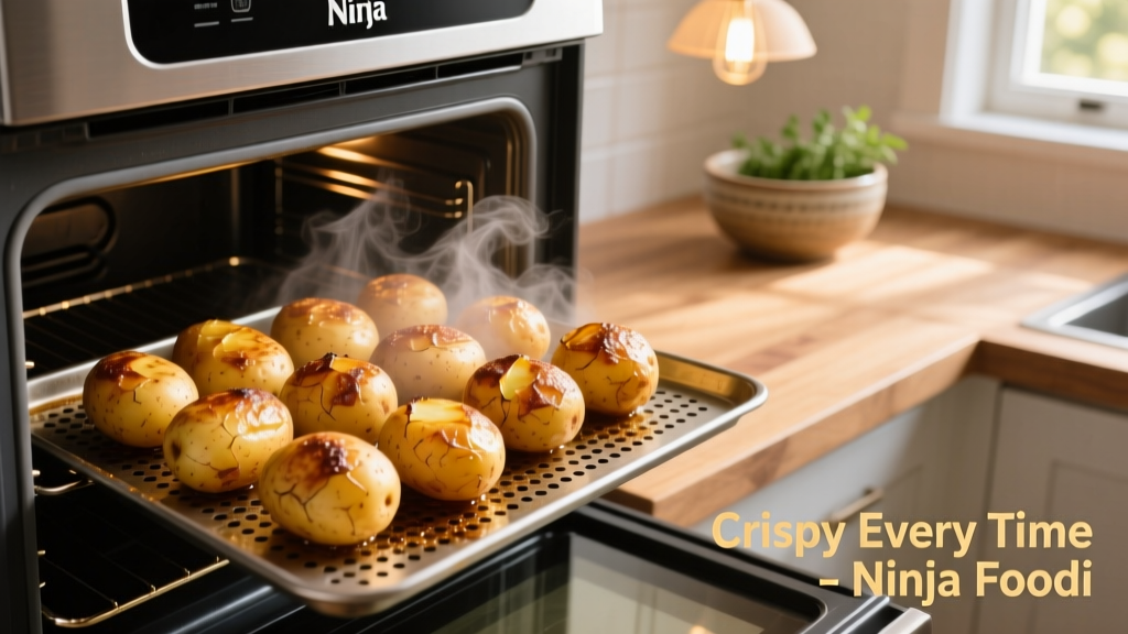 Perfect Roasted Potatoes in Ninja Foodi (Crispy Every Time!)
