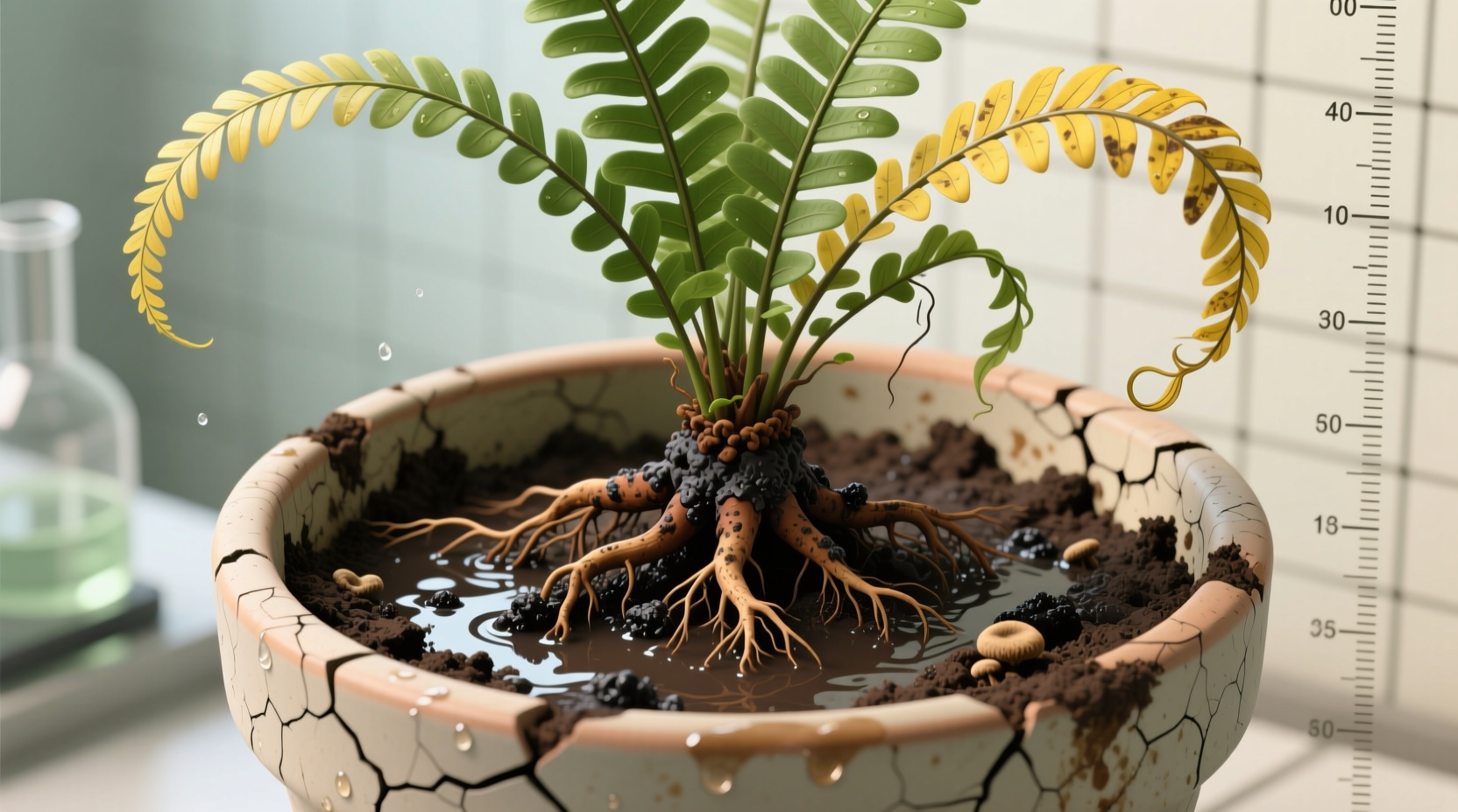 boston fern root rot