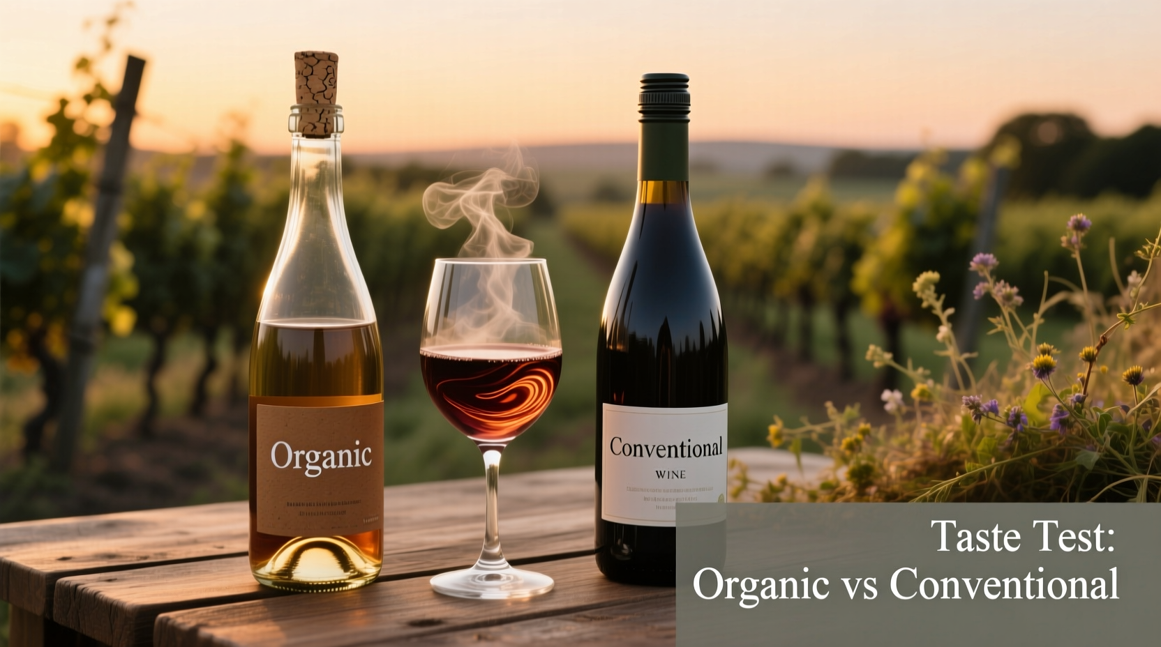 organic wine vs conventional is there a noticeable flavor shift