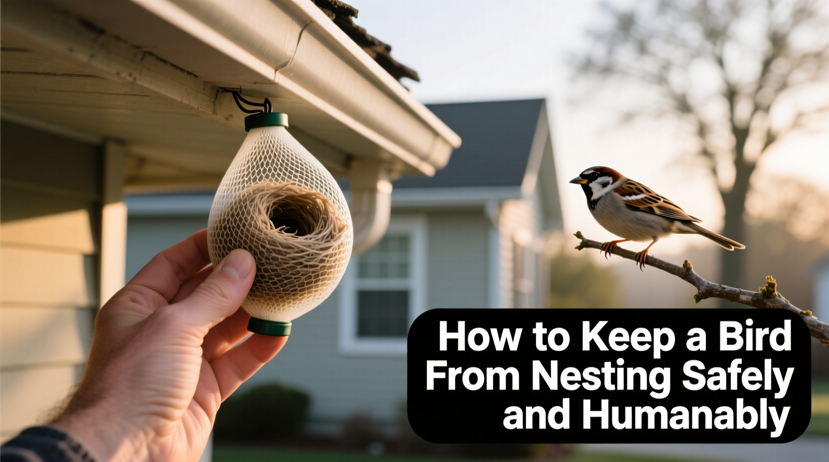 how to keep a bird from nesting