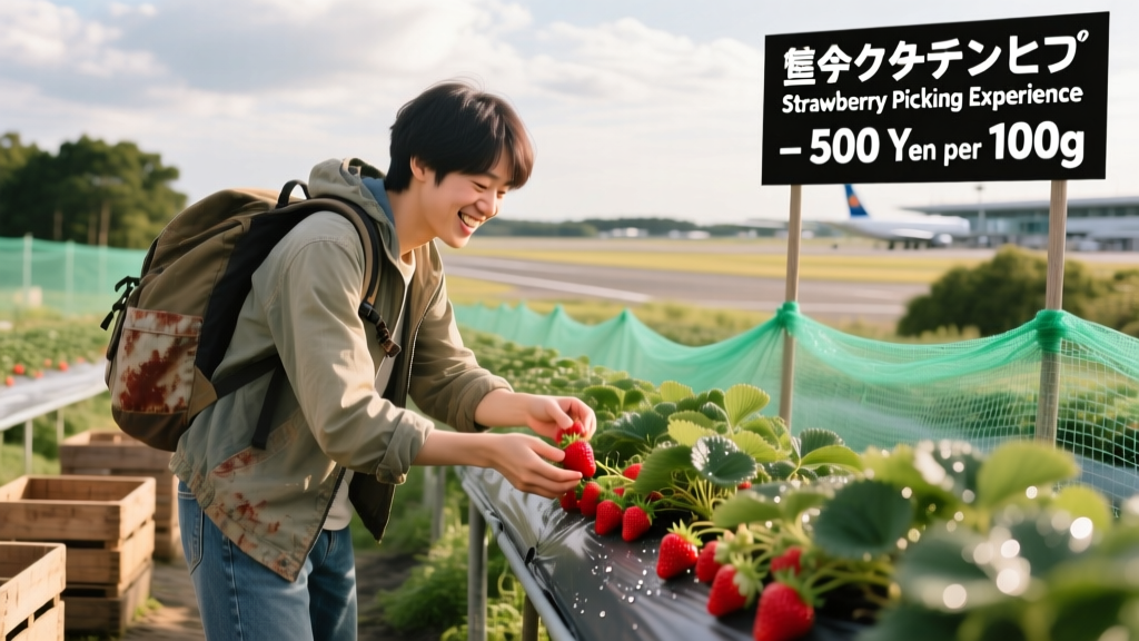 Narita Airport Strawberry Picking: Fresh, Affordable & Surprisingly Easy for Transit Travelers