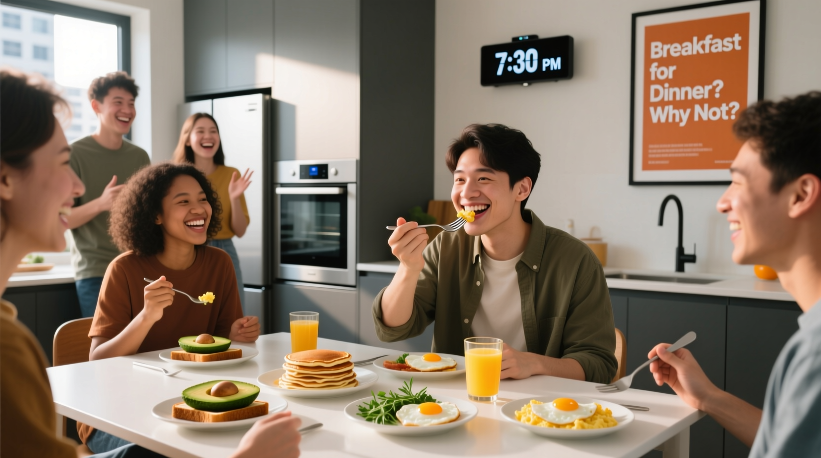 is it weird to eat breakfast for dinner social acceptance in 2025