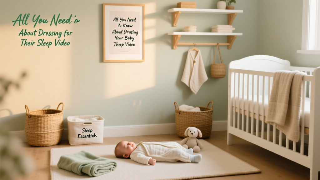 All You Need To Know About Dressing Your Baby for Sleep: Science-Based Guidance, Real-World Tips, and Video Best Practices