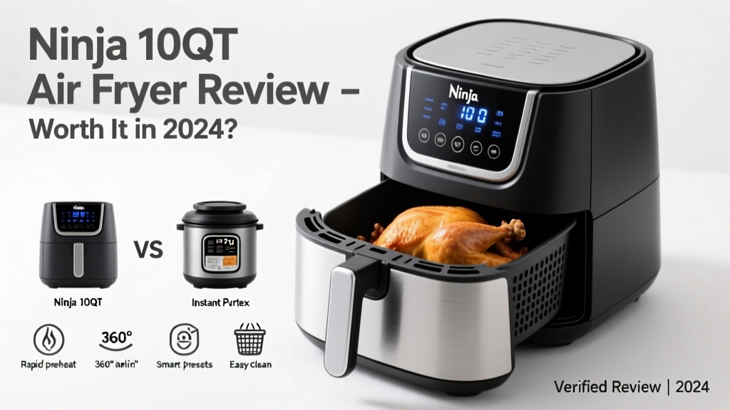 Ninja 10QT Air Fryer Review: Is It Worth It in 2024?