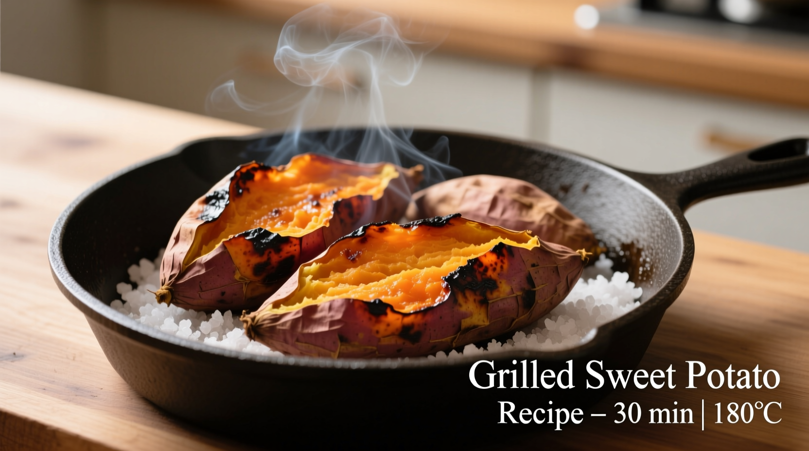 Perfect Grilled Sweet Potato Recipe in 30 Minutes