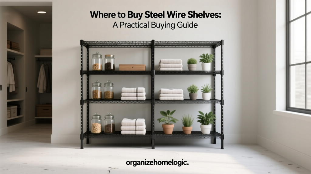 Where to Buy Steel Wire Shelves: A Practical Buying Guide