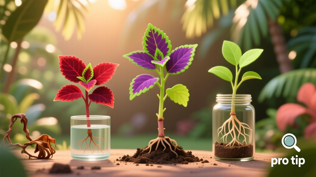 Tropical Coleus Propagation: 3 Foolproof Methods