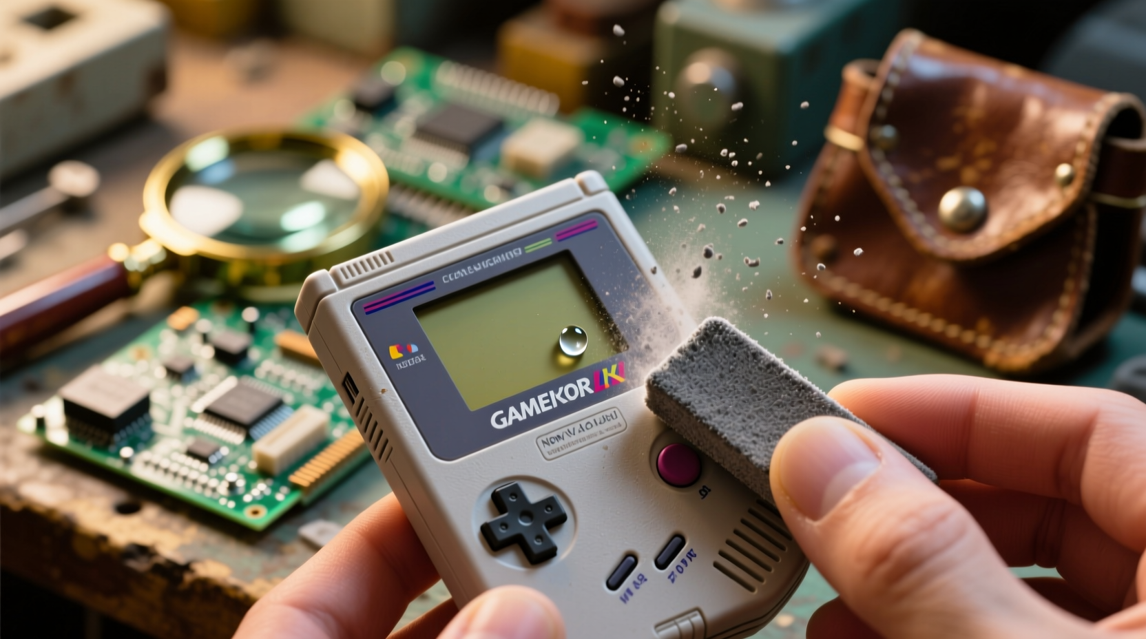 eco friendly game boy cartridge cleaning