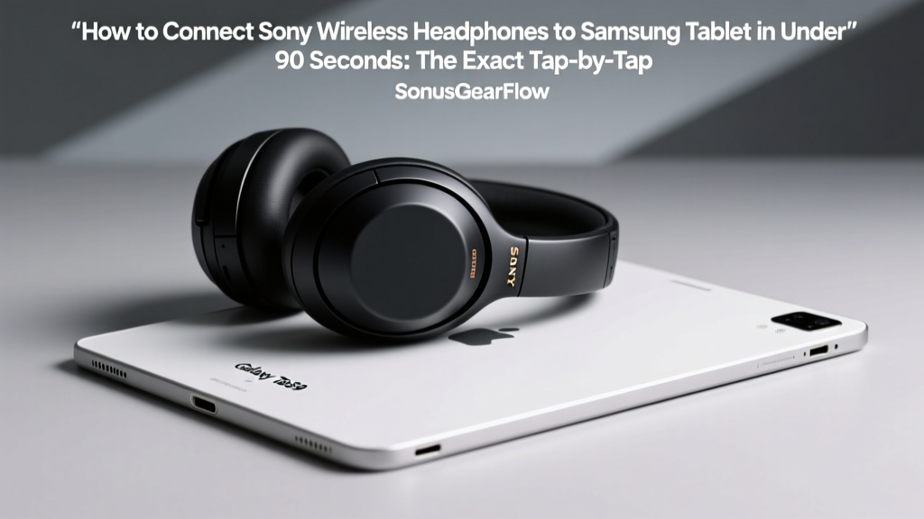 Sony Headphones to Samsung Tablet: Pairing Guide (2026)