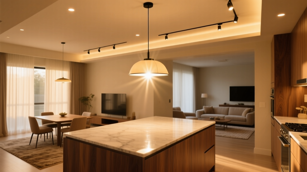 Glare Hazard in Open-Plan Kitchens: Pendan Risks