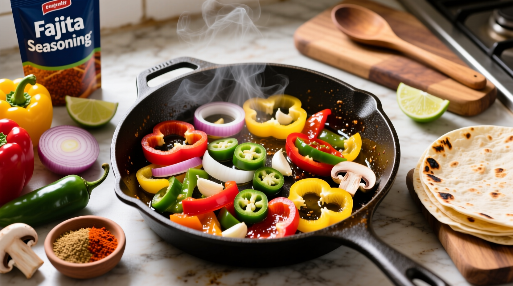 Perfect Fajita Veggies: 25-Minute Restaurant-Quality Method