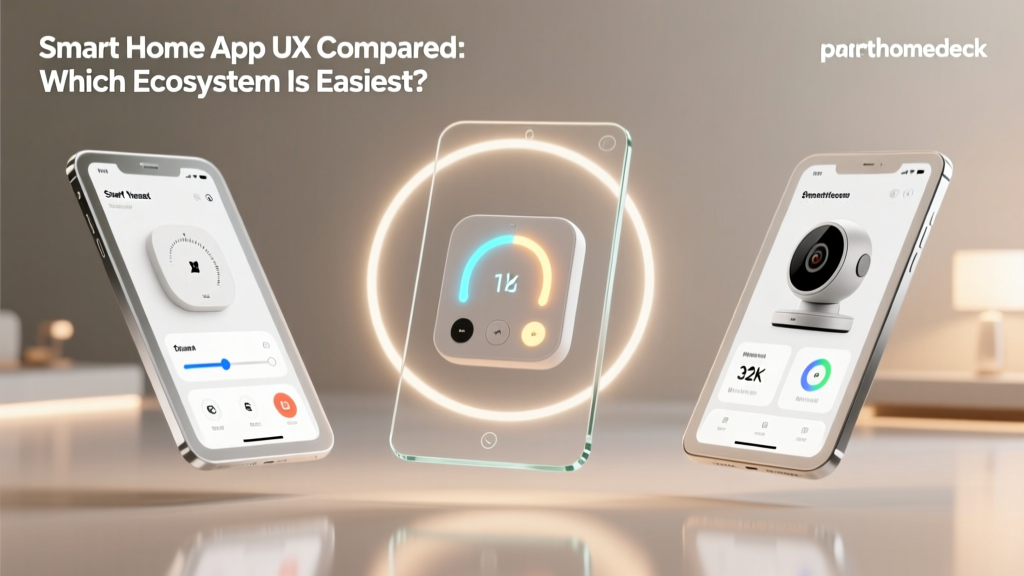 Smart Home App UX Compared: Which Ecosystem Is Easiest?