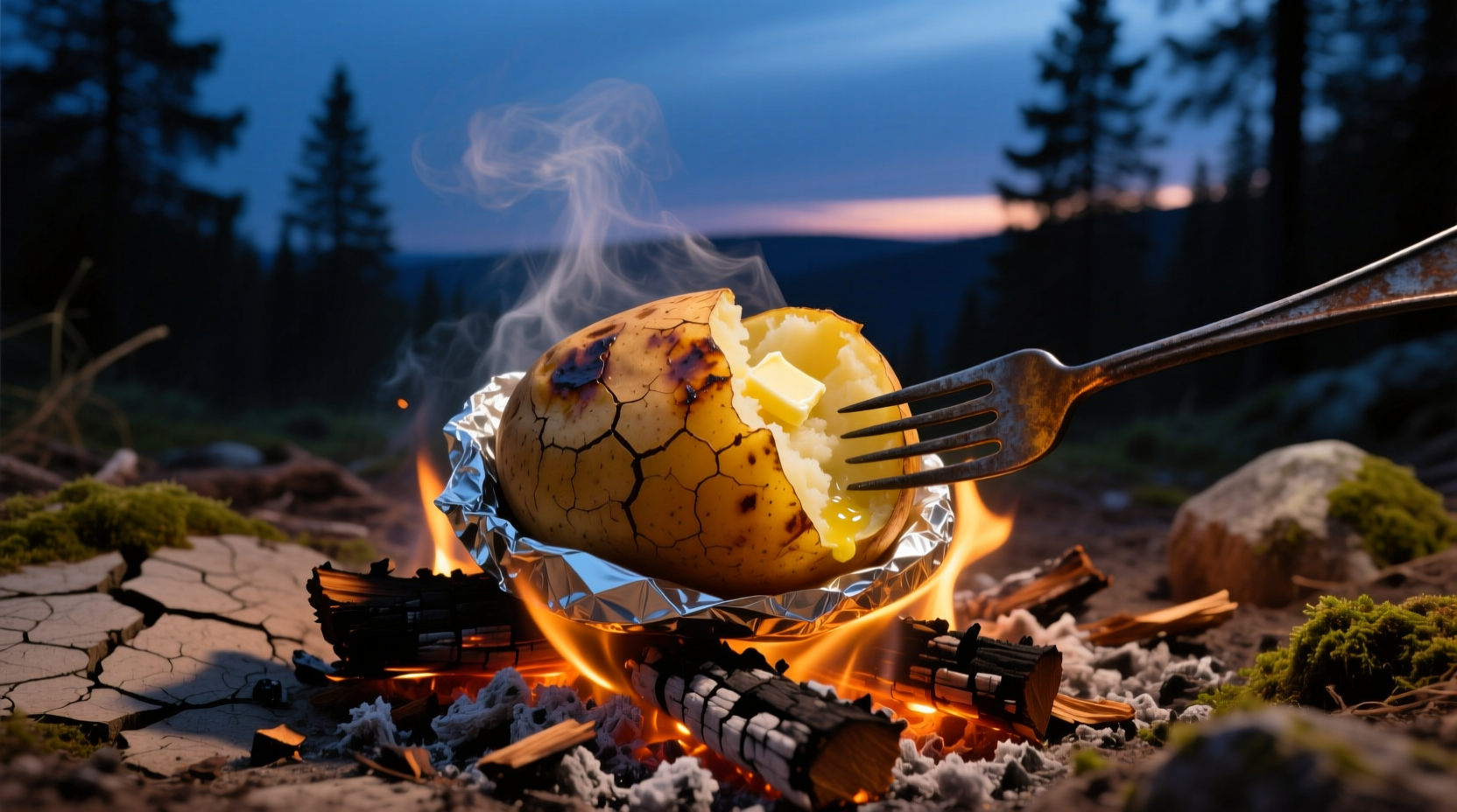 Perfect Campfire Baked Potato: Simple Outdoor Cooking Method