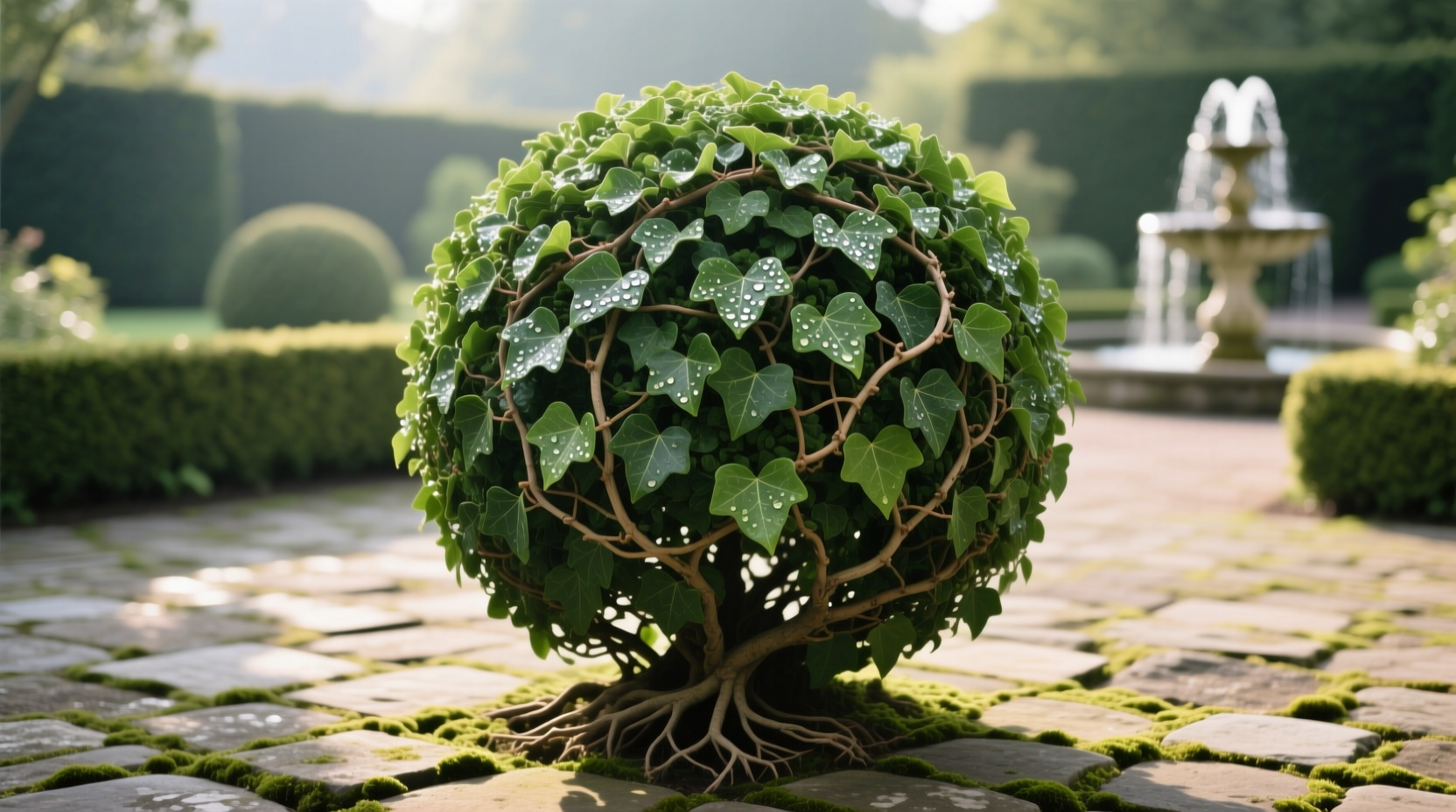 english ivy topiary