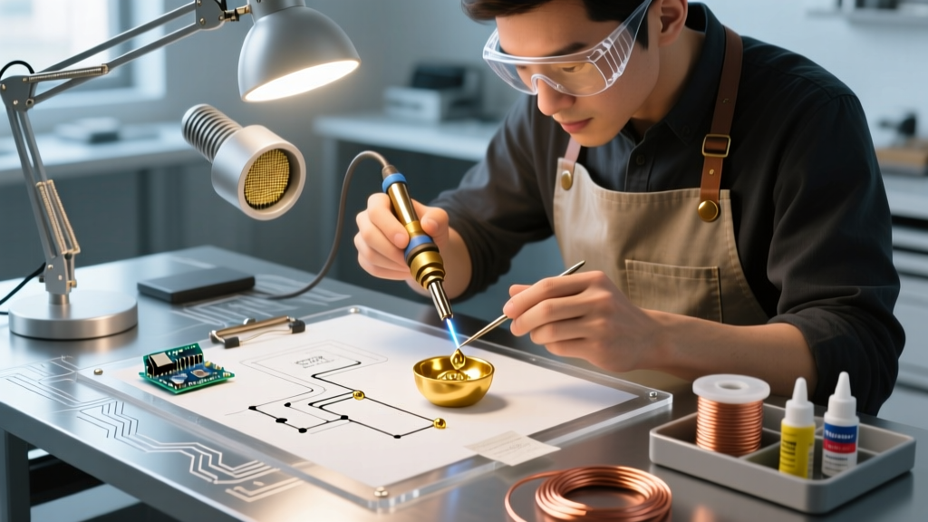 Soldering Gold Jewelry: Essential Safety Protocols & Gear Guide