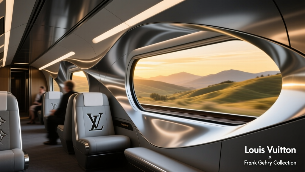 Louis Vuitton x Frank Gehry: Engineering Luxury Through Architectural Disruption