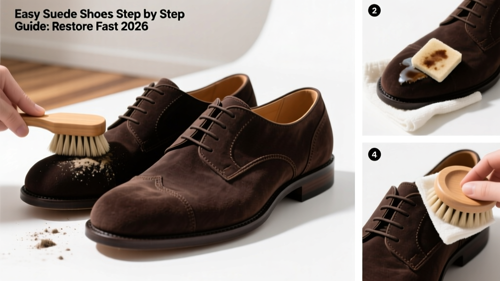 Easy Suede Shoes Step by Step Guide: Restore Fast 2026