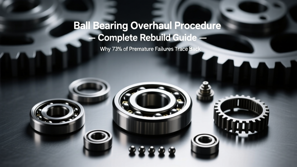 Ball Bearing Overhaul: Fix Reassembly Mistakes in 90 Min