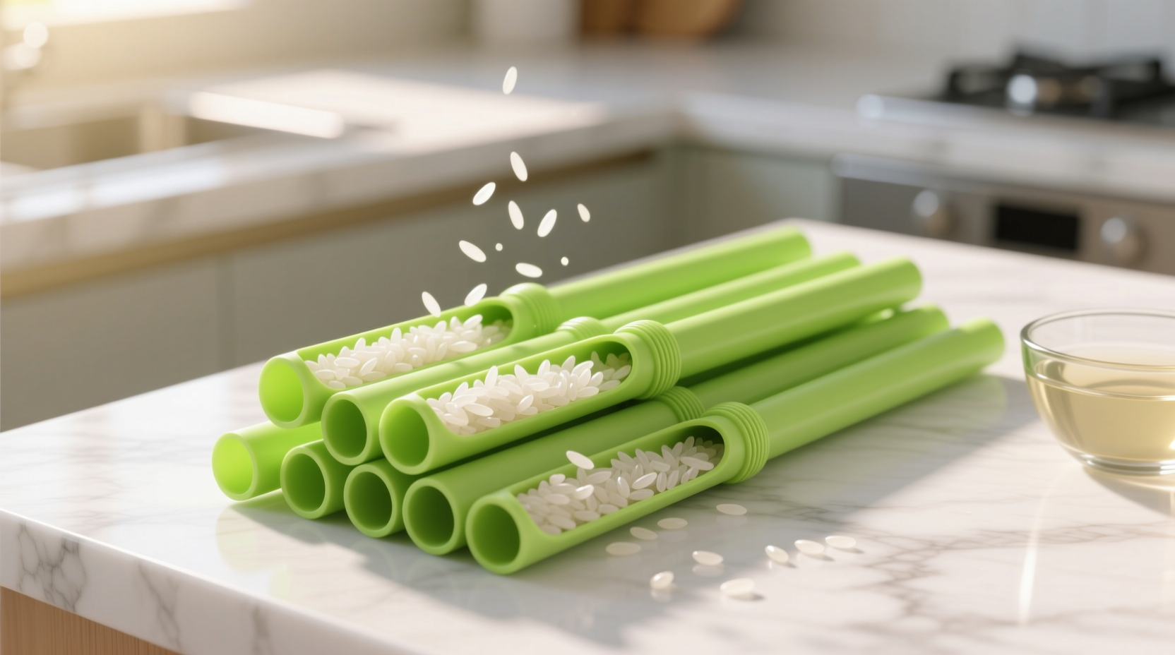 eco friendly cleaning tips rice method for silicone straws