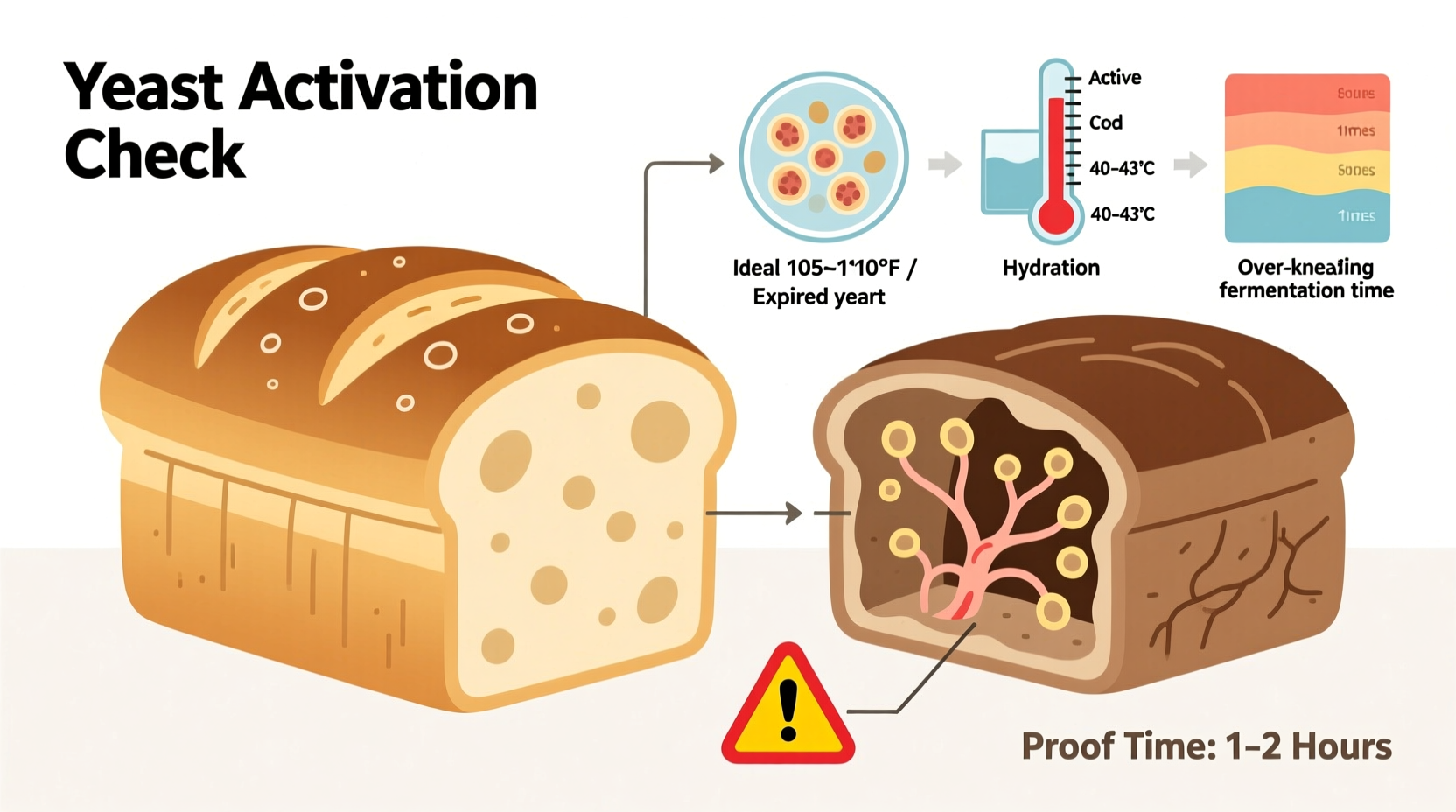 why is my bread not rising troubleshooting yeast issues